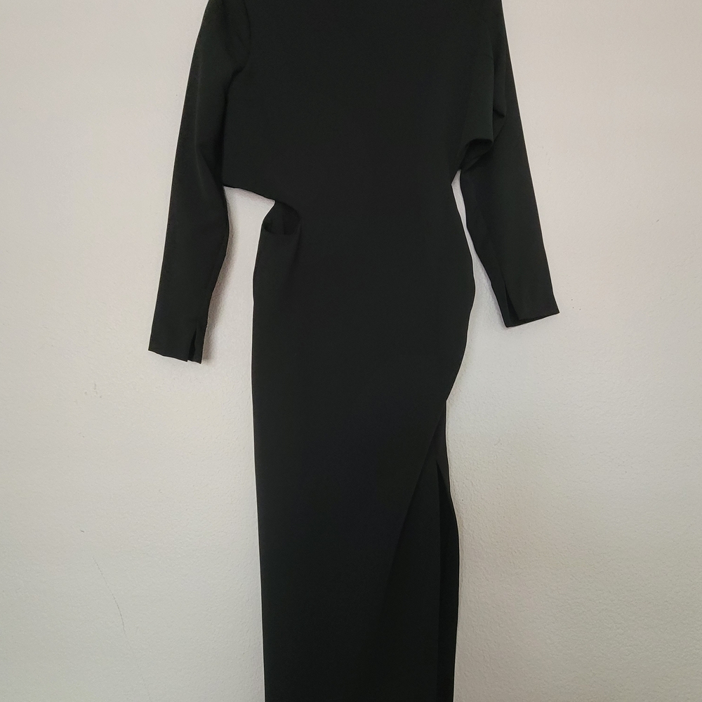 Zara Black Long Sleeve Dress - Picture 2 of 8
